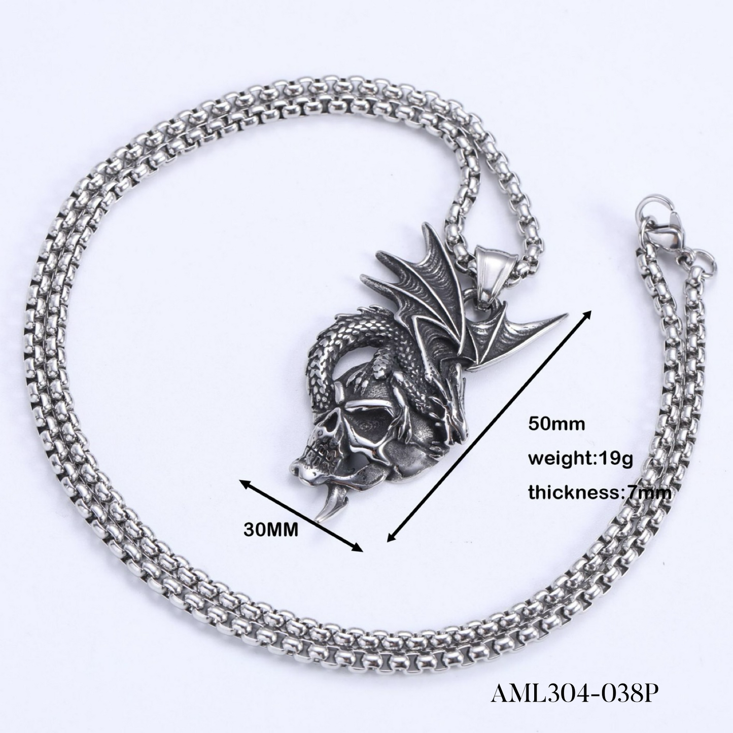 PRE-ORDER - WAREHOUSE - 304 Stainless - Pendant - Necklace