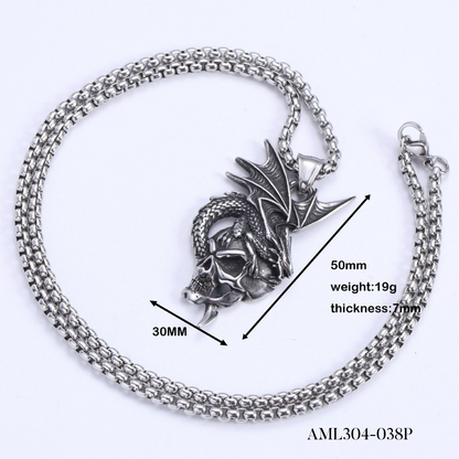PRE-ORDER - WAREHOUSE - 304 Stainless - Pendant - Necklace