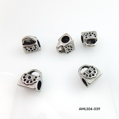 PRE-ORDER - WAREHOUSE - 304 Stainless - Bead - Hair Bead - Big Hole Bead