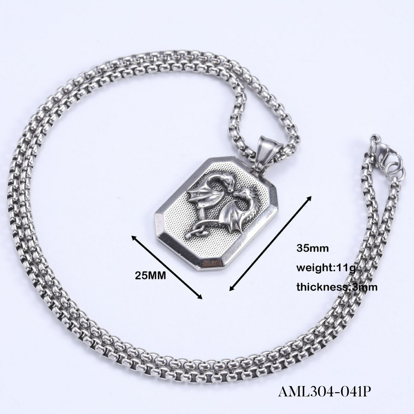 PRE-ORDER - WAREHOUSE - 304 Stainless - Pendant - Necklace