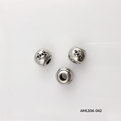 PRE-ORDER - WAREHOUSE - 304 Stainless - Bead - Hair Bead - Big Hole Bead