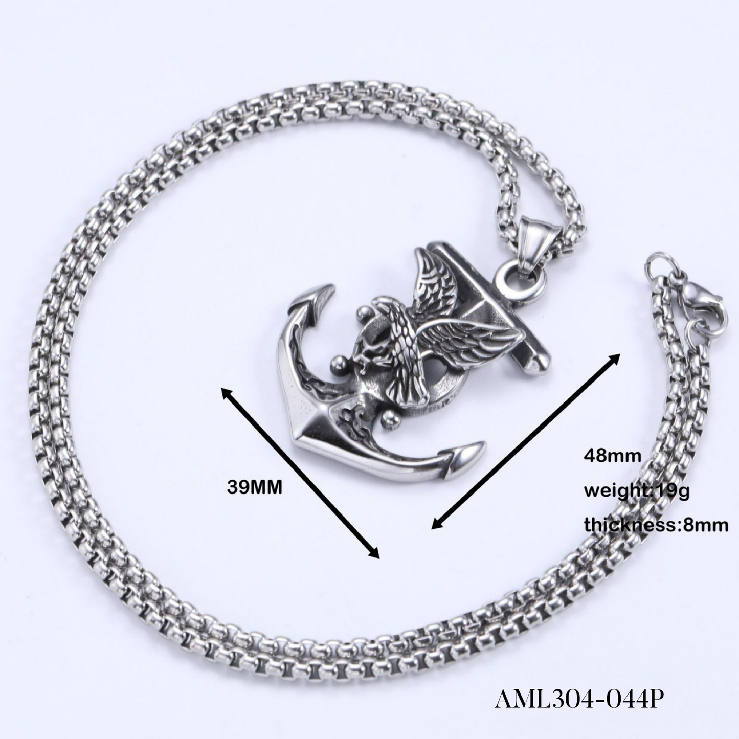 PRE-ORDER - WAREHOUSE - 304 Stainless - Pendant - Necklace