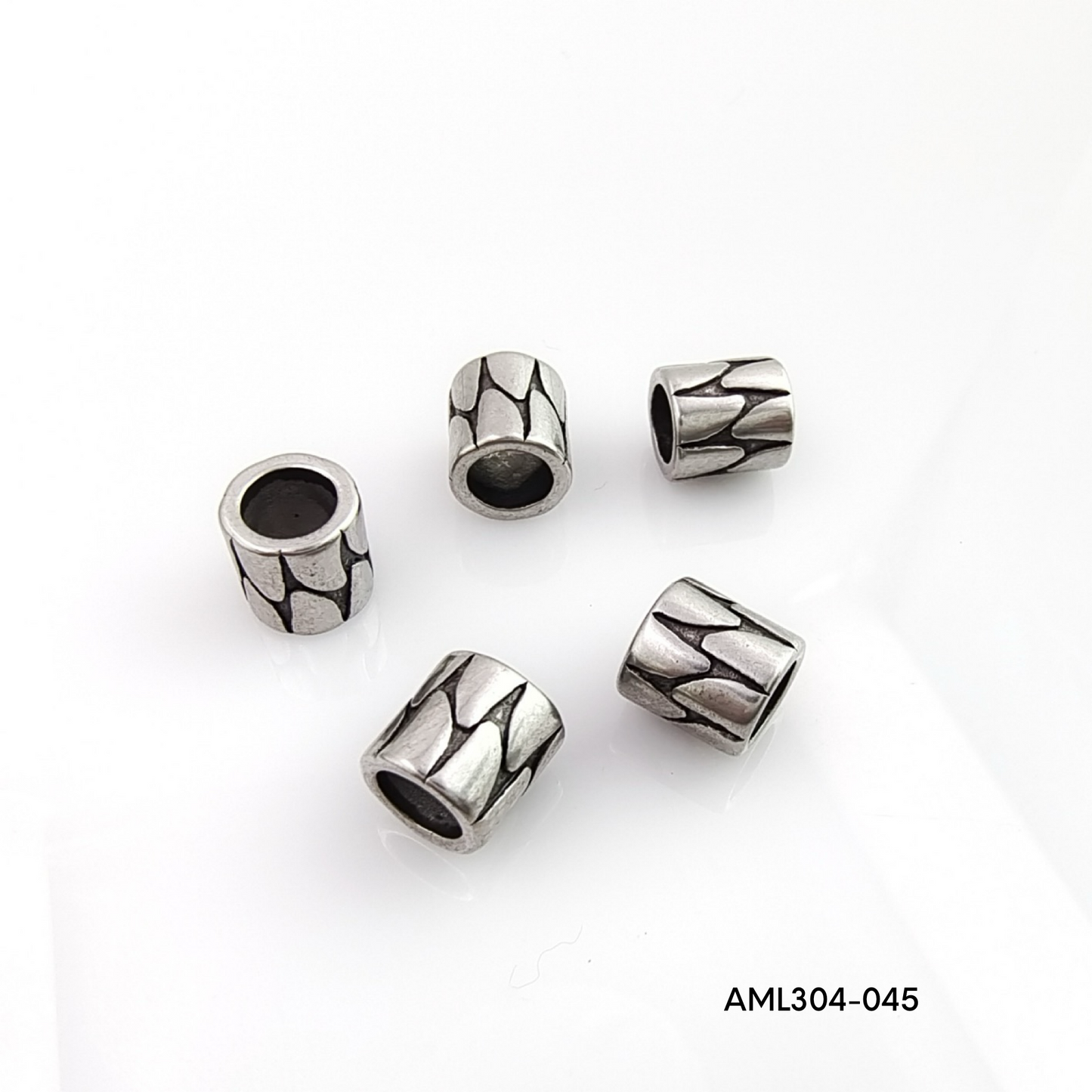 PRE-ORDER - WAREHOUSE - 304 Stainless - Bead - Hair Bead - Big Hole Bead - Skull