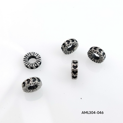 PRE-ORDER - WAREHOUSE - 304 Stainless - Bead - Hair Bead - Big Hole Bead