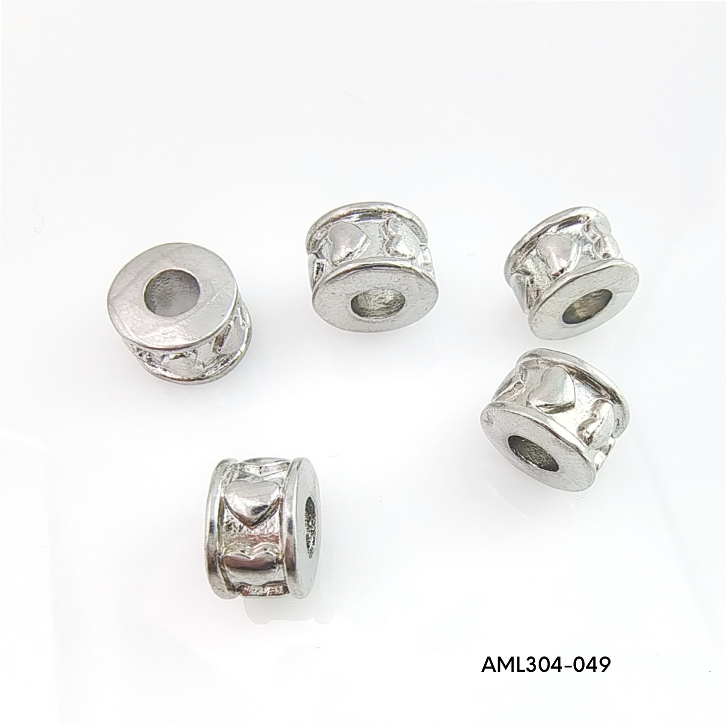 PRE-ORDER - WAREHOUSE - 304 Stainless - Bead - Hair Bead - Big Hole Bead - Skull