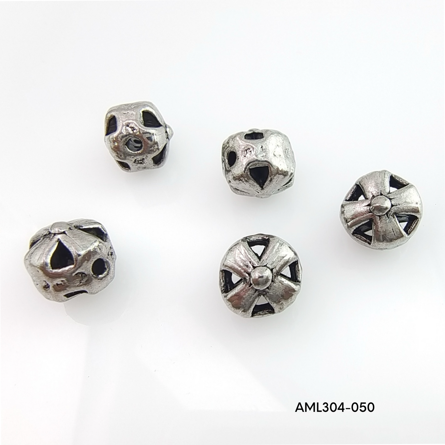 PRE-ORDER - WAREHOUSE - 304 Stainless - Bead - Hair Bead - Big Hole Bead - Skull