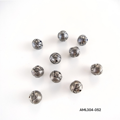PRE-ORDER - WAREHOUSE - 304 Stainless - Bead - Hair Bead - Big Hole Bead