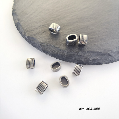 PRE-ORDER - WAREHOUSE - 304 Stainless - Bead - Hair Bead - Big Hole Bead
