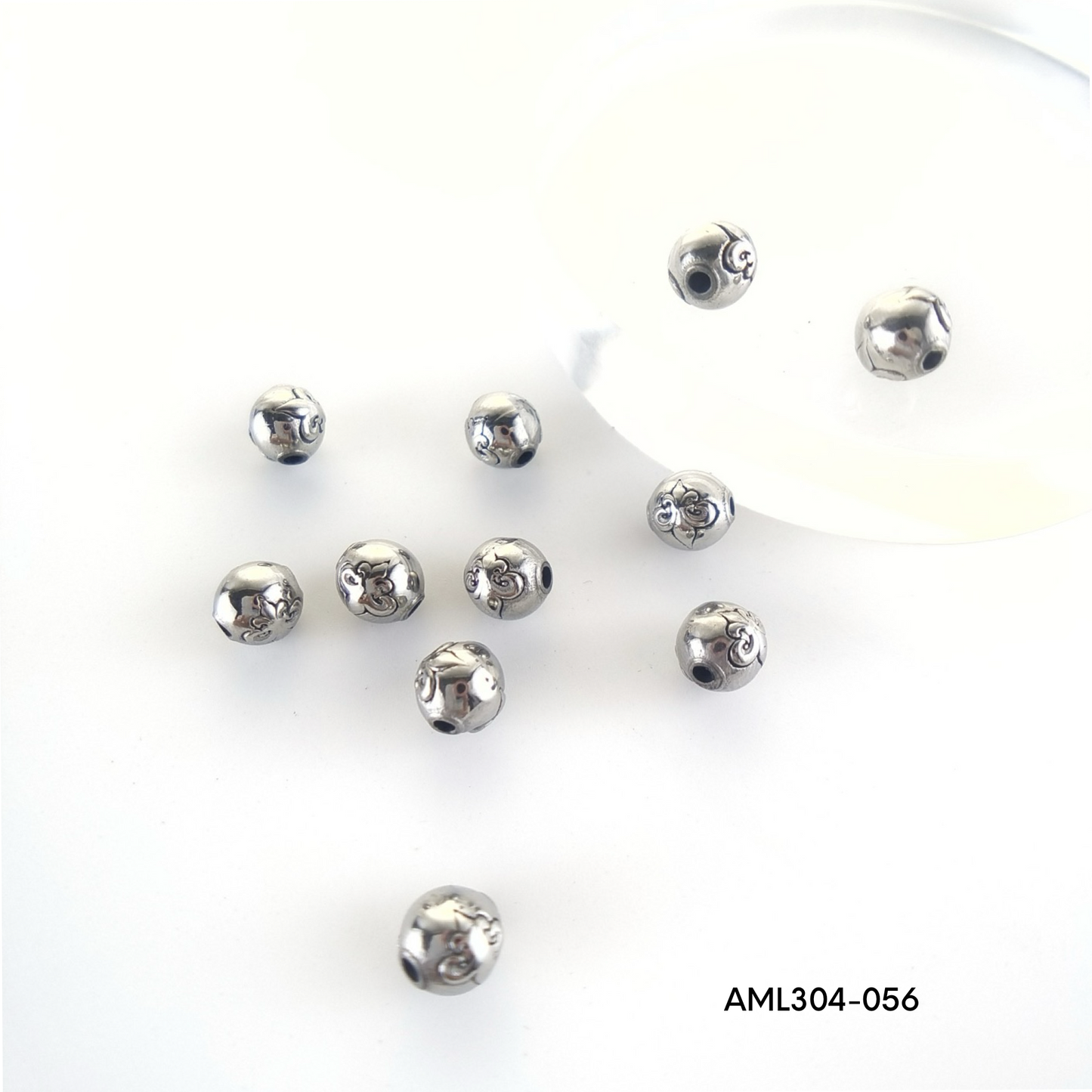 PRE-ORDER - WAREHOUSE - 304 Stainless - Bead - Hair Bead - Big Hole Bead - Skull
