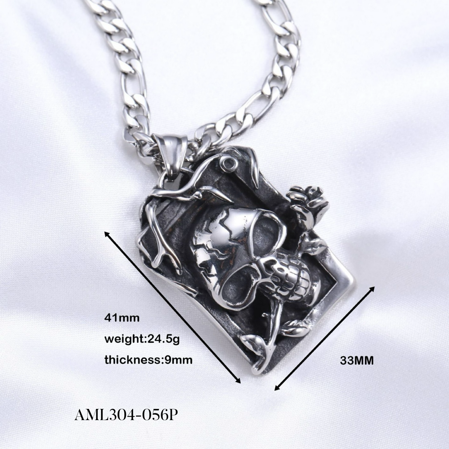 PRE-ORDER - WAREHOUSE - 304 Stainless - Pendant - Necklace