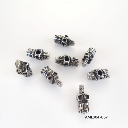 PRE-ORDER - WAREHOUSE - 304 Stainless - Bead - Hair Bead - Big Hole Bead