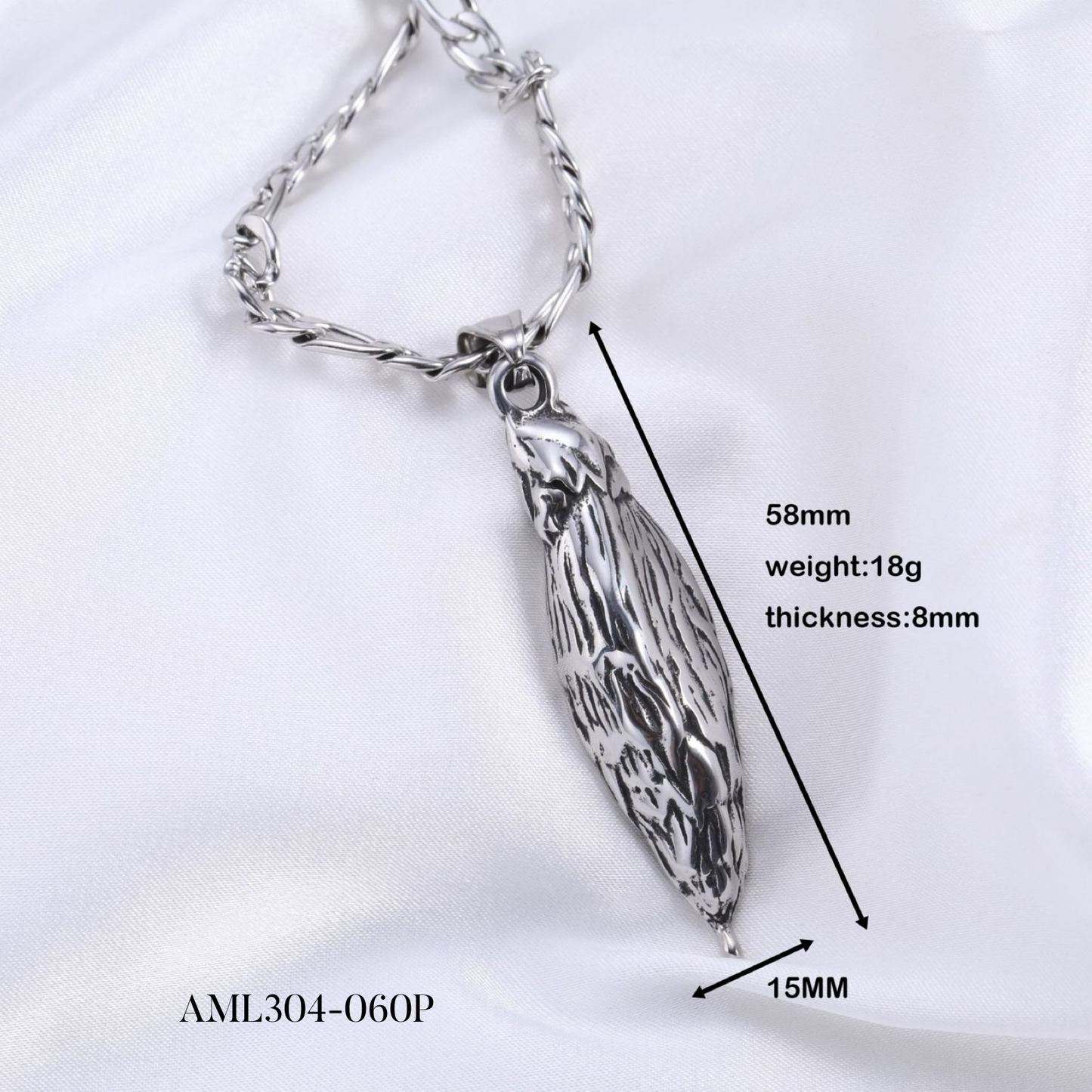 PRE-ORDER - WAREHOUSE - 304 Stainless - Pendant - Necklace