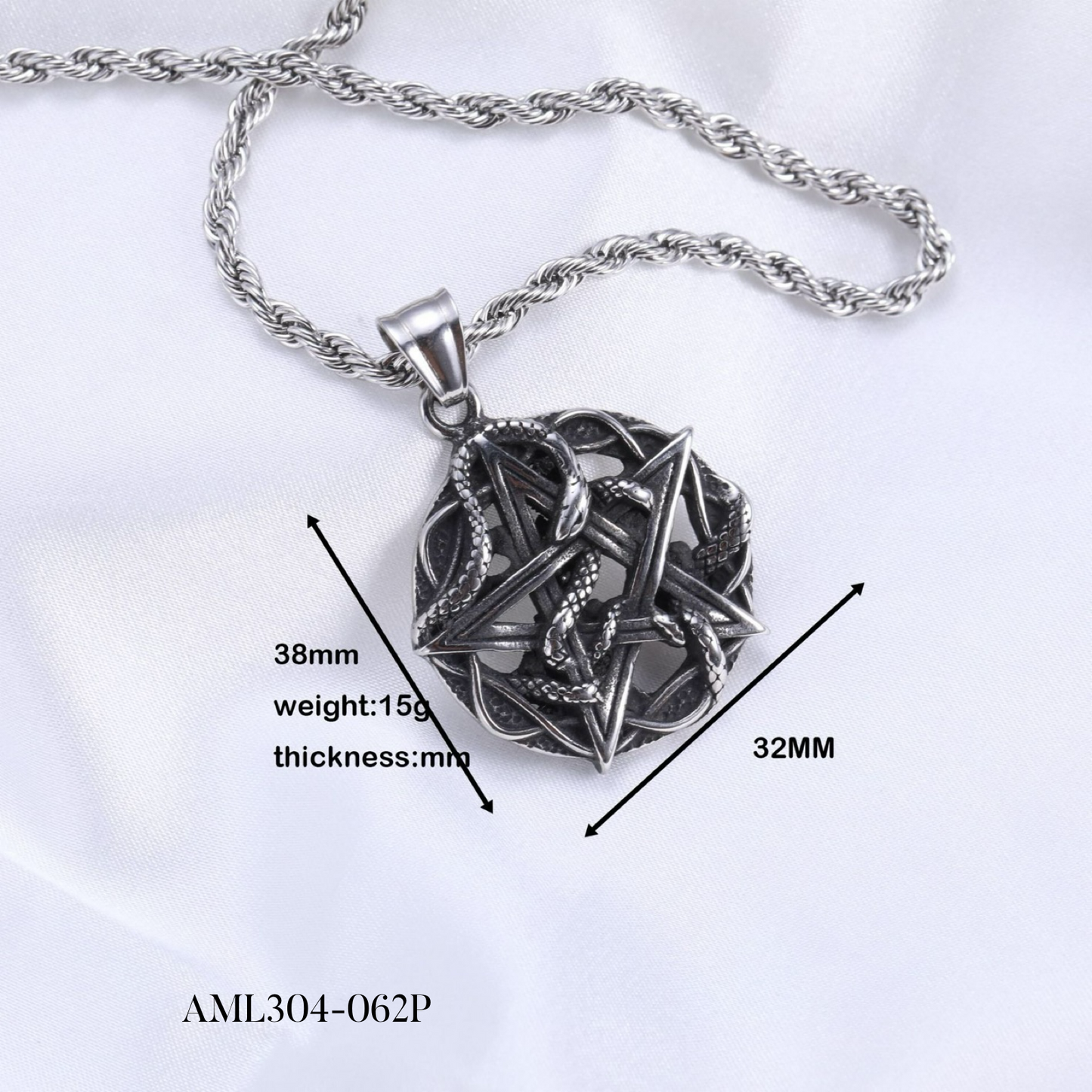PRE-ORDER - WAREHOUSE - 304 Stainless - Pendant - Necklace