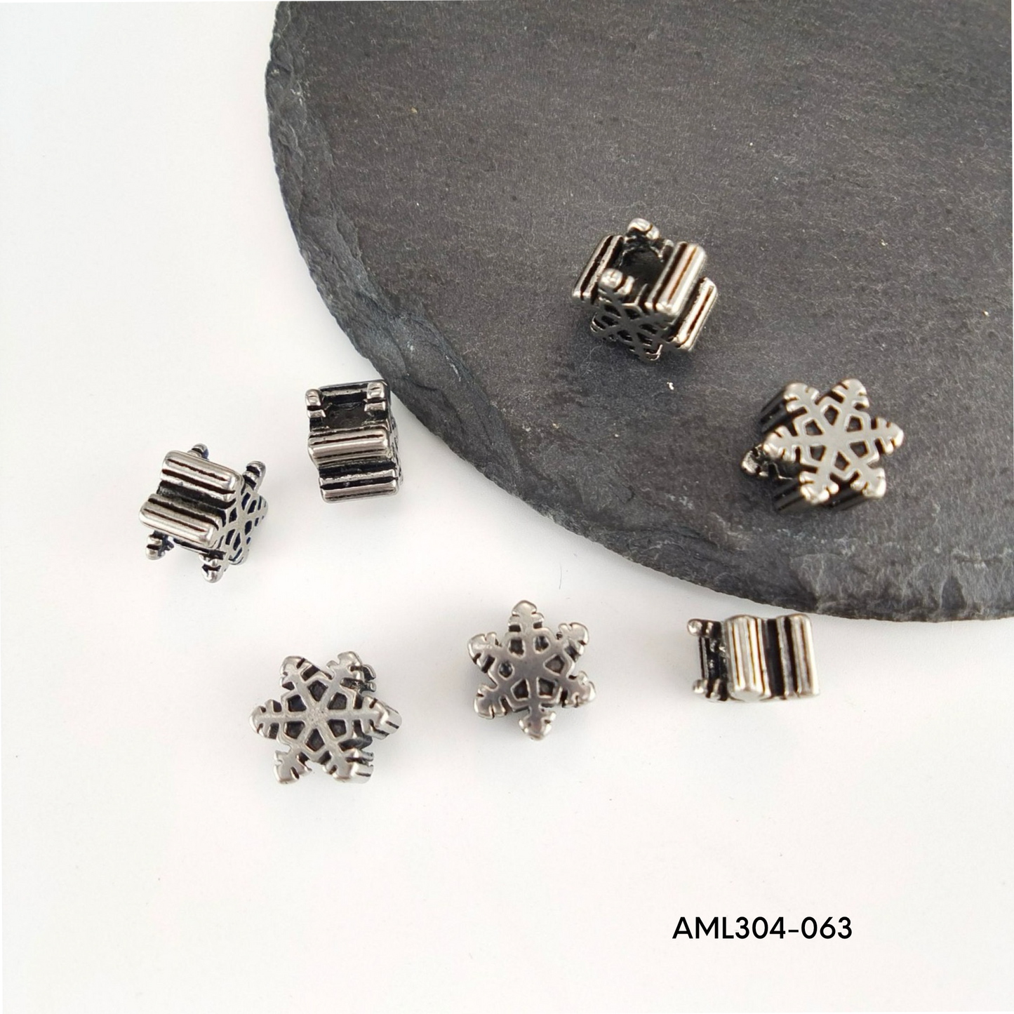 PRE-ORDER - WAREHOUSE - 304 Stainless - Bead - Hair Bead - Big Hole Bead - Skull
