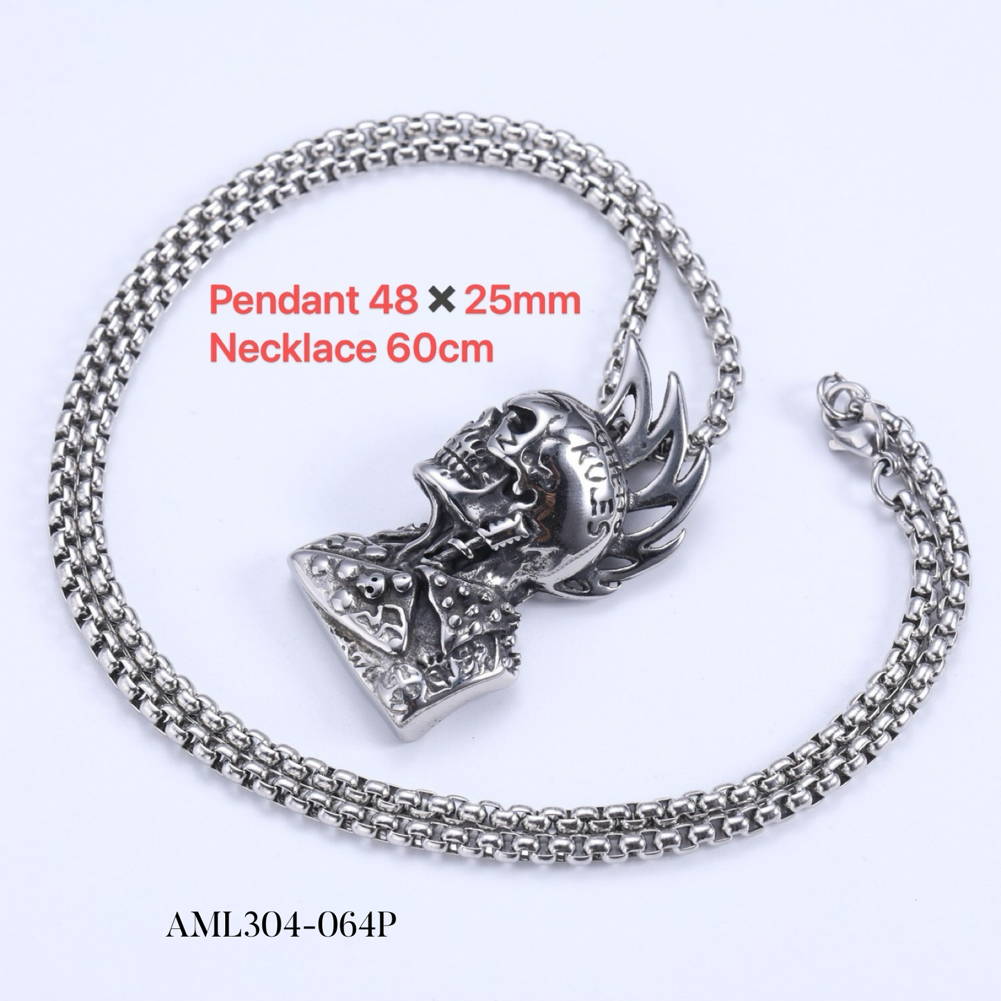 PRE-ORDER - WAREHOUSE - 304 Stainless - Pendant - Necklace