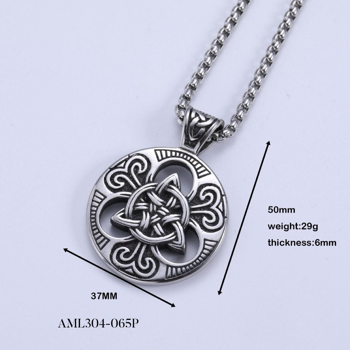 PRE-ORDER - WAREHOUSE - 304 Stainless - Pendant - Necklace