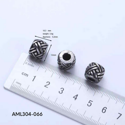 PRE-ORDER - WAREHOUSE - 304 Stainless - Bead - Hair Bead - Big Hole Bead