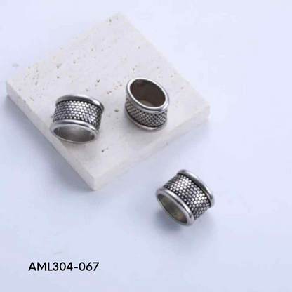 PRE-ORDER - WAREHOUSE - 304 Stainless - Bead - Hair Bead - Big Hole Bead