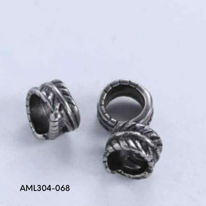PRE-ORDER - WAREHOUSE - 304 Stainless - Bead - Hair Bead - Big Hole Bead