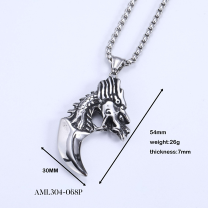 PRE-ORDER - WAREHOUSE - 304 Stainless - Pendant - Necklace