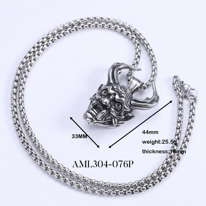 PRE-ORDER - WAREHOUSE - 304 Stainless - Pendant - Necklace