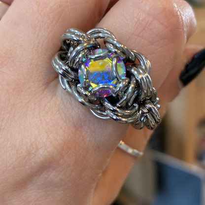 Stainless Steel Chainmail Ring