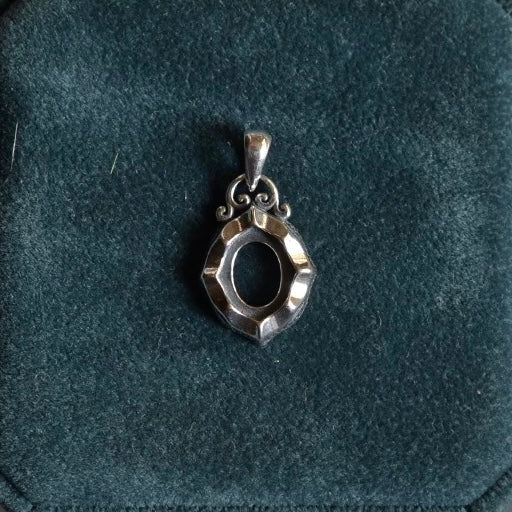 925 Silver Pendant Setting TB-YJJ-P013
