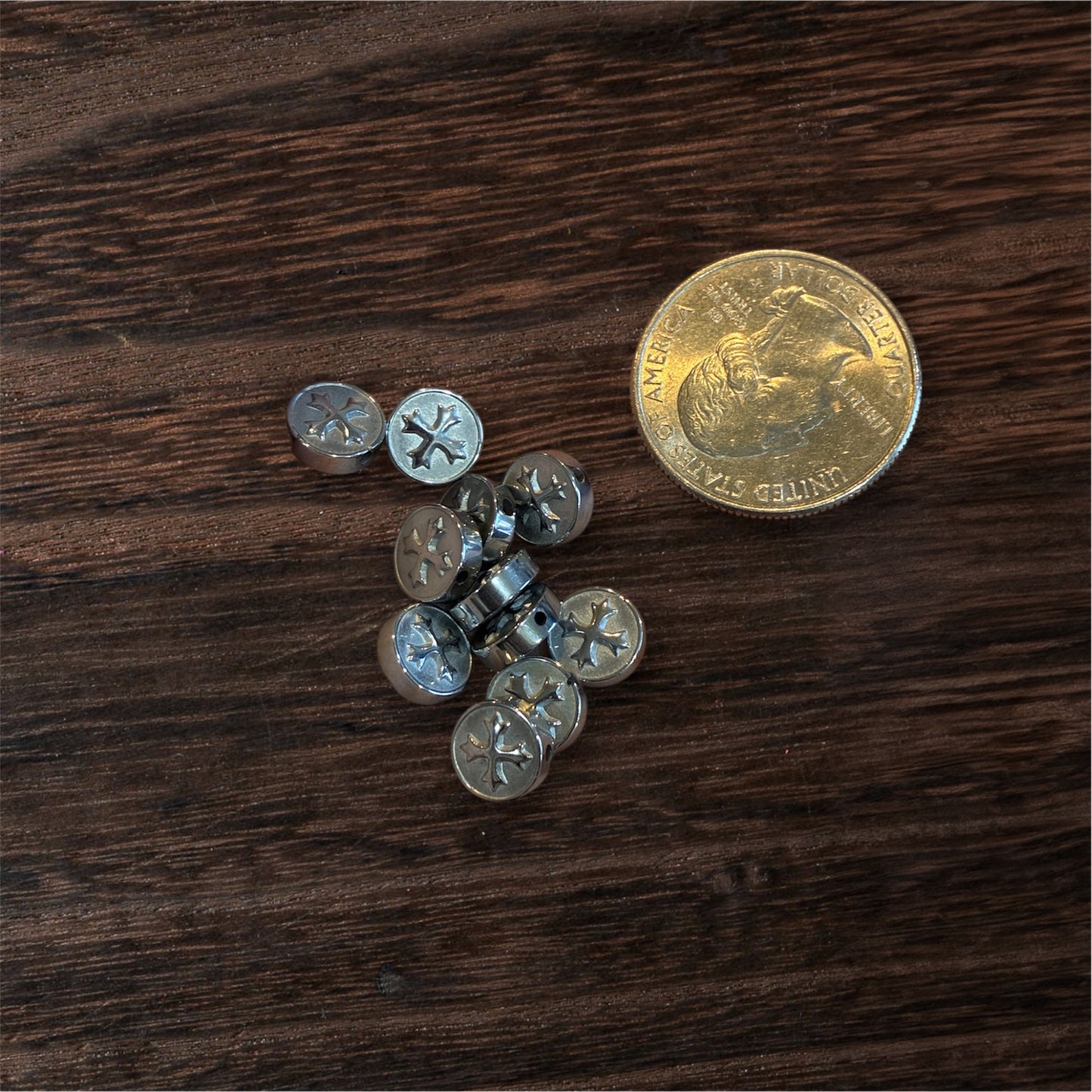 Loose Bead - Hematite - Tree - Skull - Shell