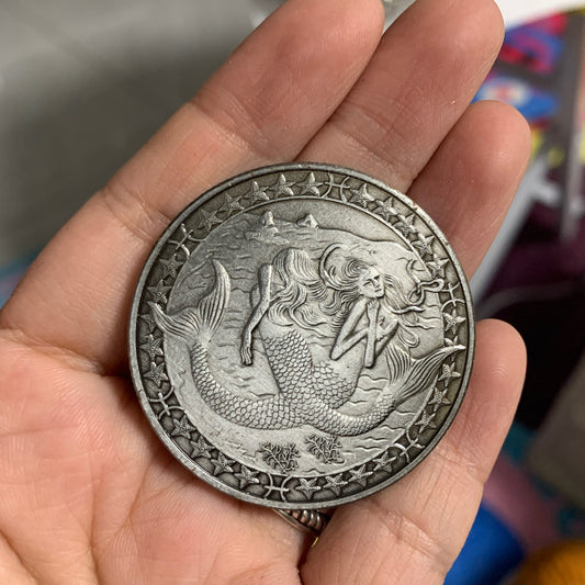 Brass coin Pisces