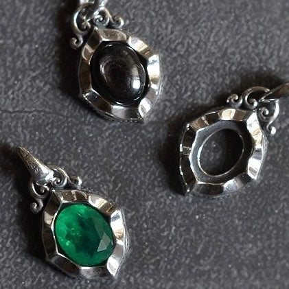 925 Silver Pendant Setting TB-YJJ-P013