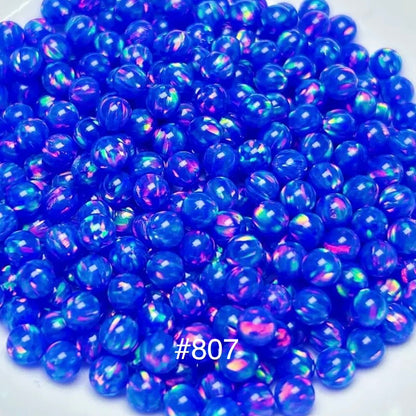OVERSEAS ORDER - Jelly Opal Bead *NO HOLE* 4mm 5mm