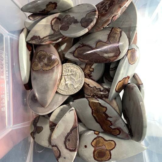 Coffee Bean Jasper Cabochon