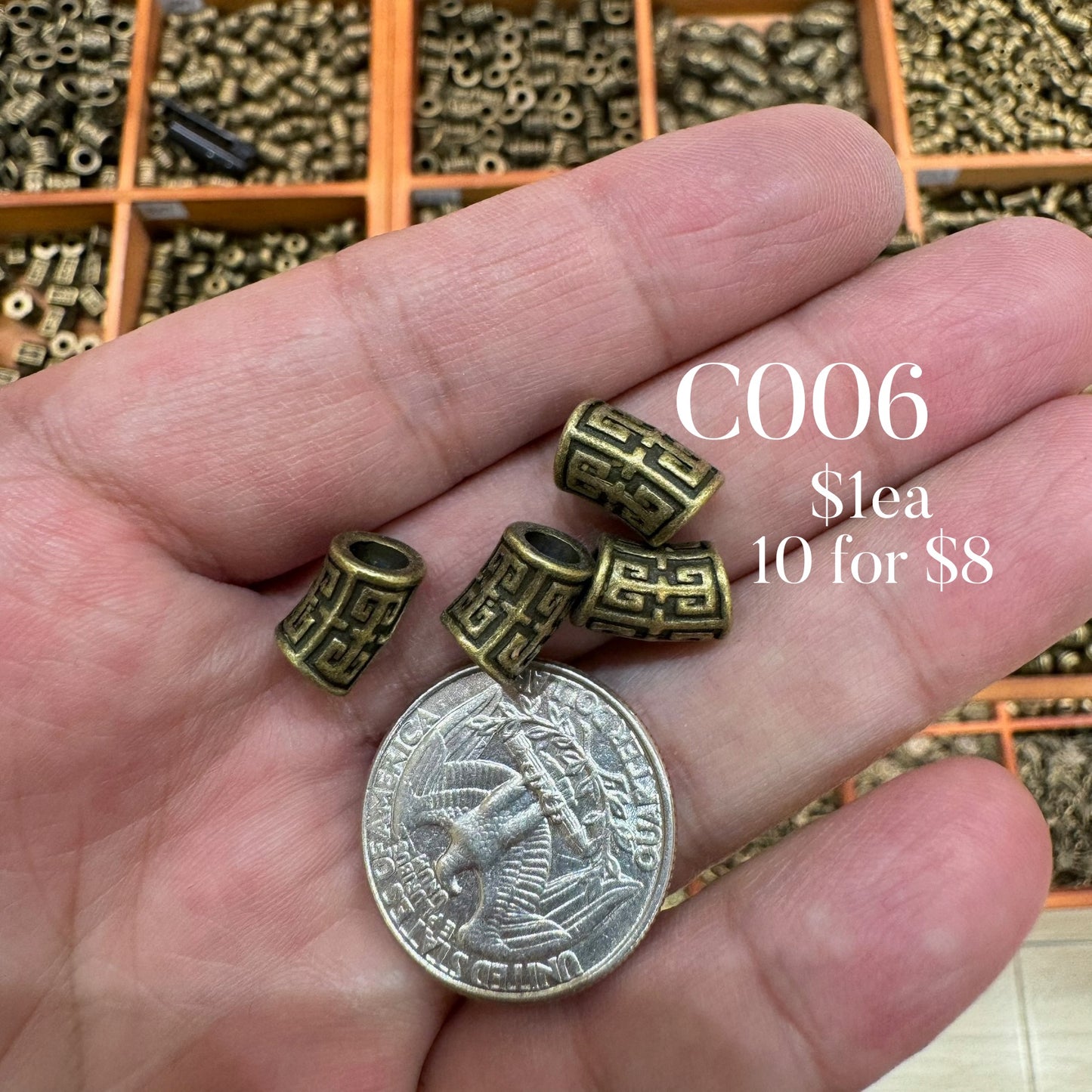 Copper Bead - C006