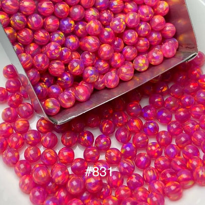 OVERSEAS ORDER - Jelly Opal Bead *NO HOLE* 4mm 5mm