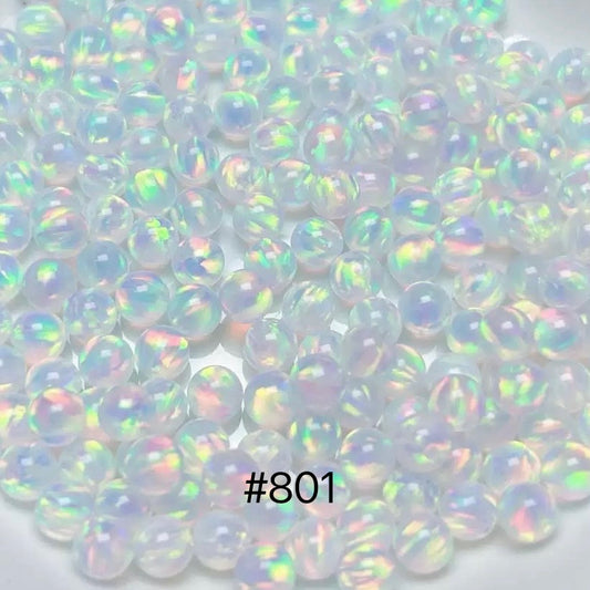 OVERSEAS ORDER - Jelly Opal Bead *NO HOLE* 4mm 5mm