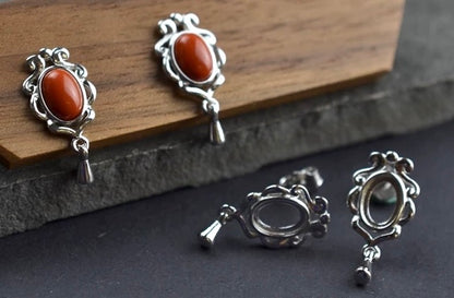 925 Silver Earring Setting TB-YJJ-E001