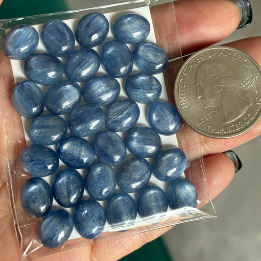OVERSEAS ORDER - Kyanite 8x10mm Oval Cabochon