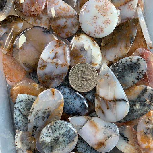 Dendritic Moss Agate Cabochon