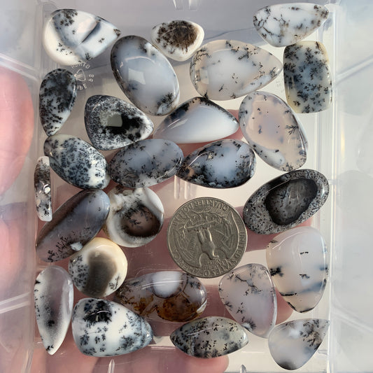 Dendritic Quartz Cabochon