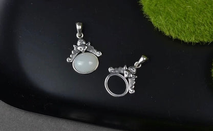 925 Silver Pendant Setting TB-YJJ-P011