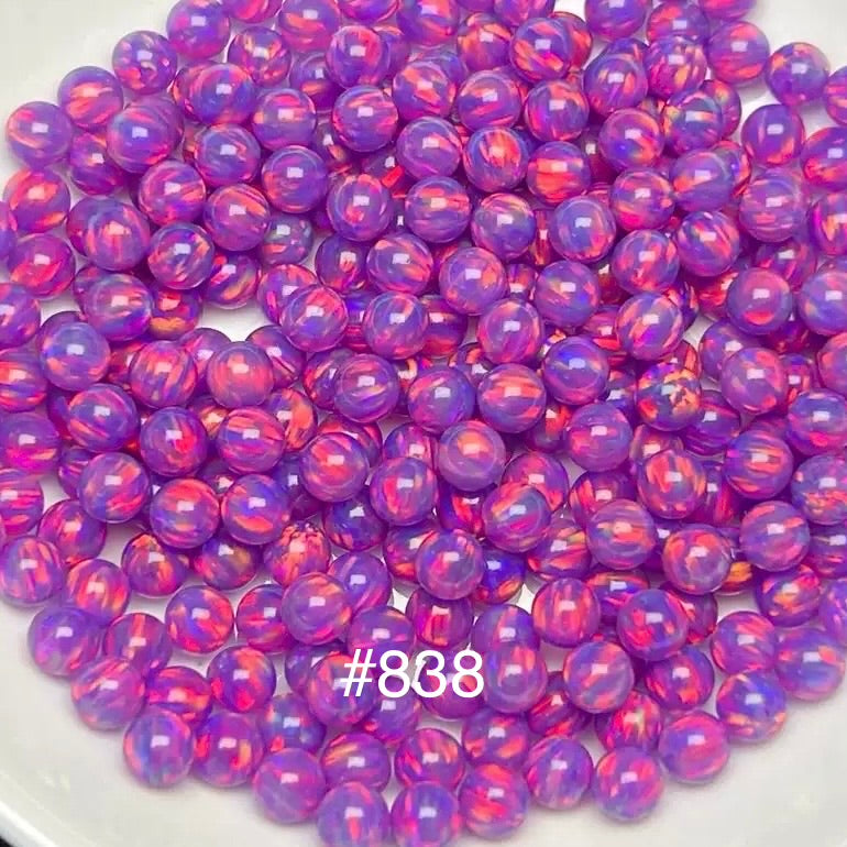OVERSEAS ORDER - Jelly Opal Bead *NO HOLE* 4mm 5mm