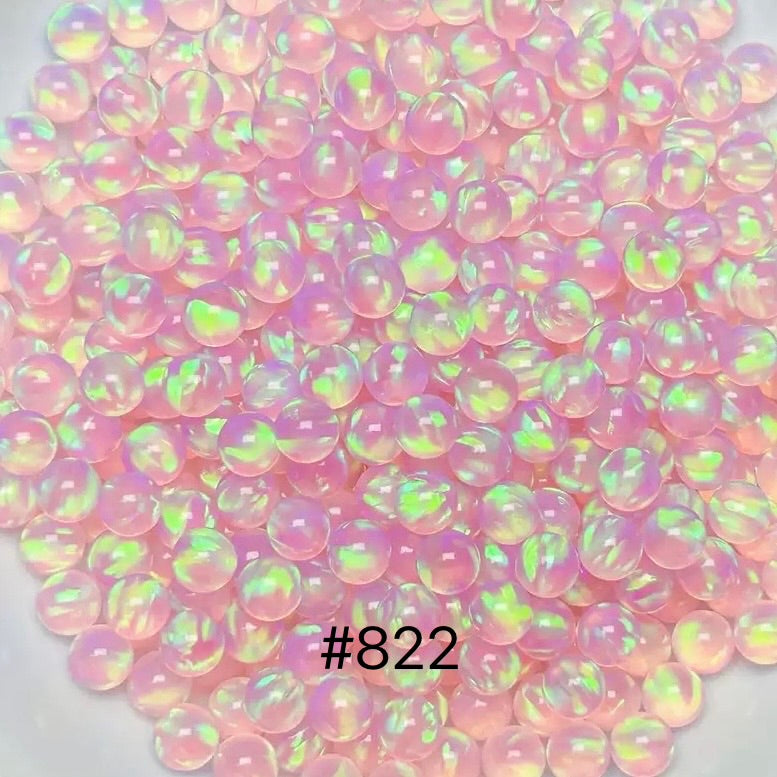 OVERSEAS ORDER - Jelly Opal Bead *NO HOLE* 4mm 5mm