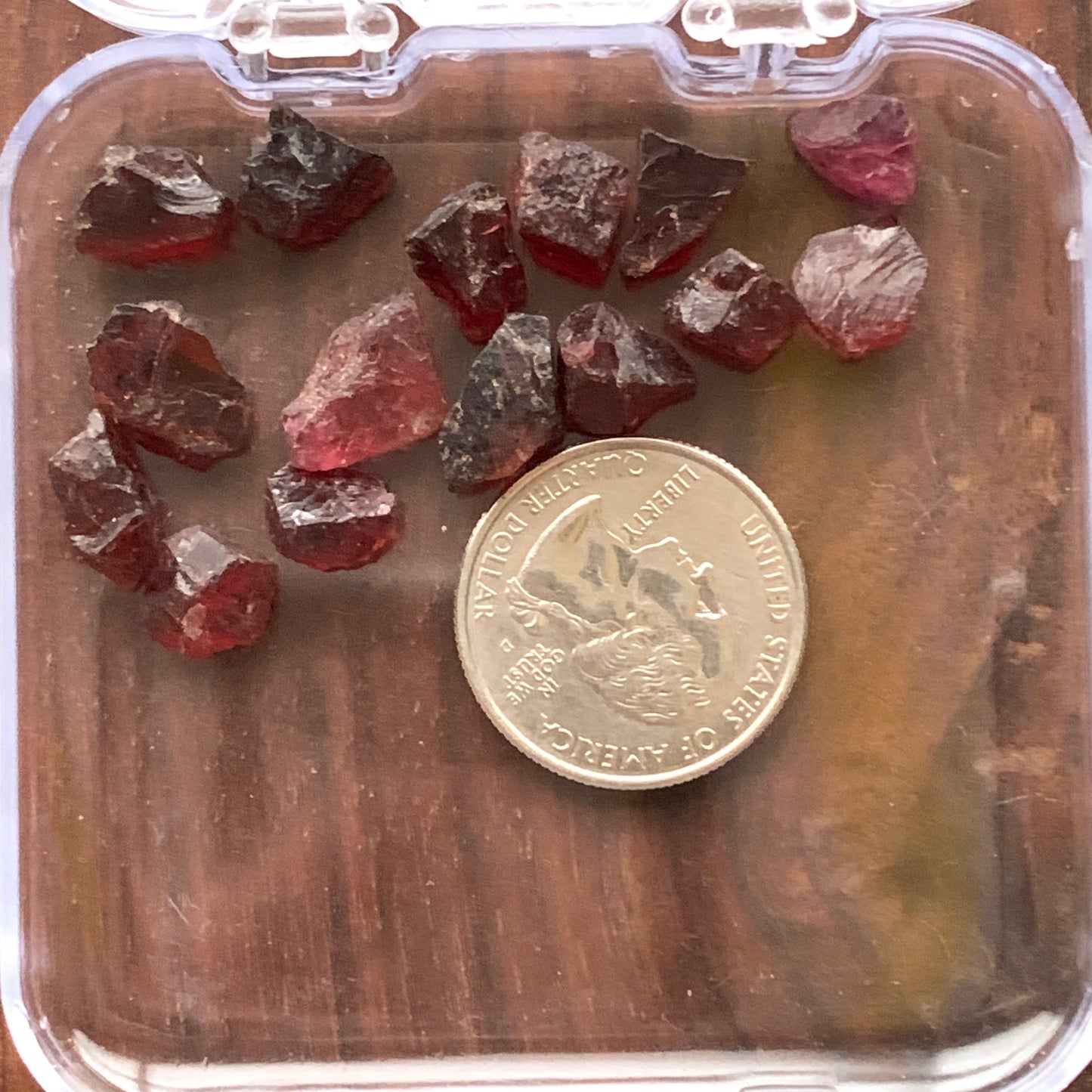 Mini Rough - Garnet - Peridot - Aquamarine - Black Tourmaline