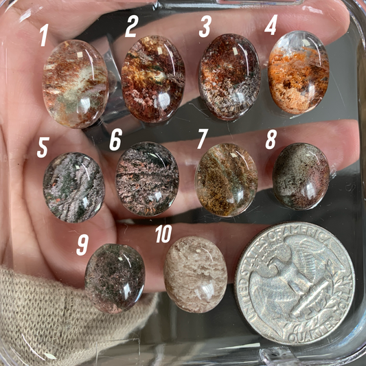 Garden Quartz Oval Cabochon