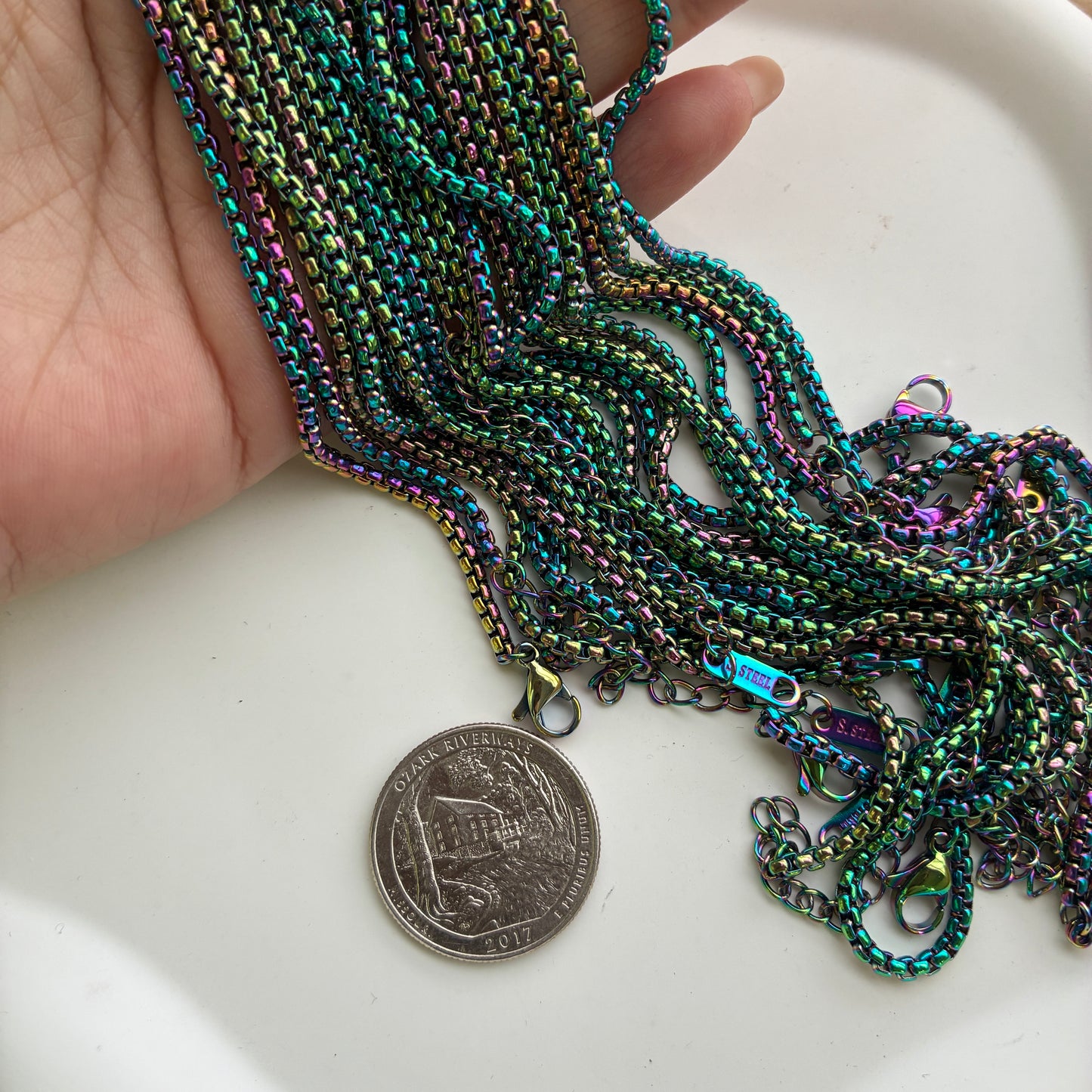 Stainless Steel Chain - 2mm - 16"