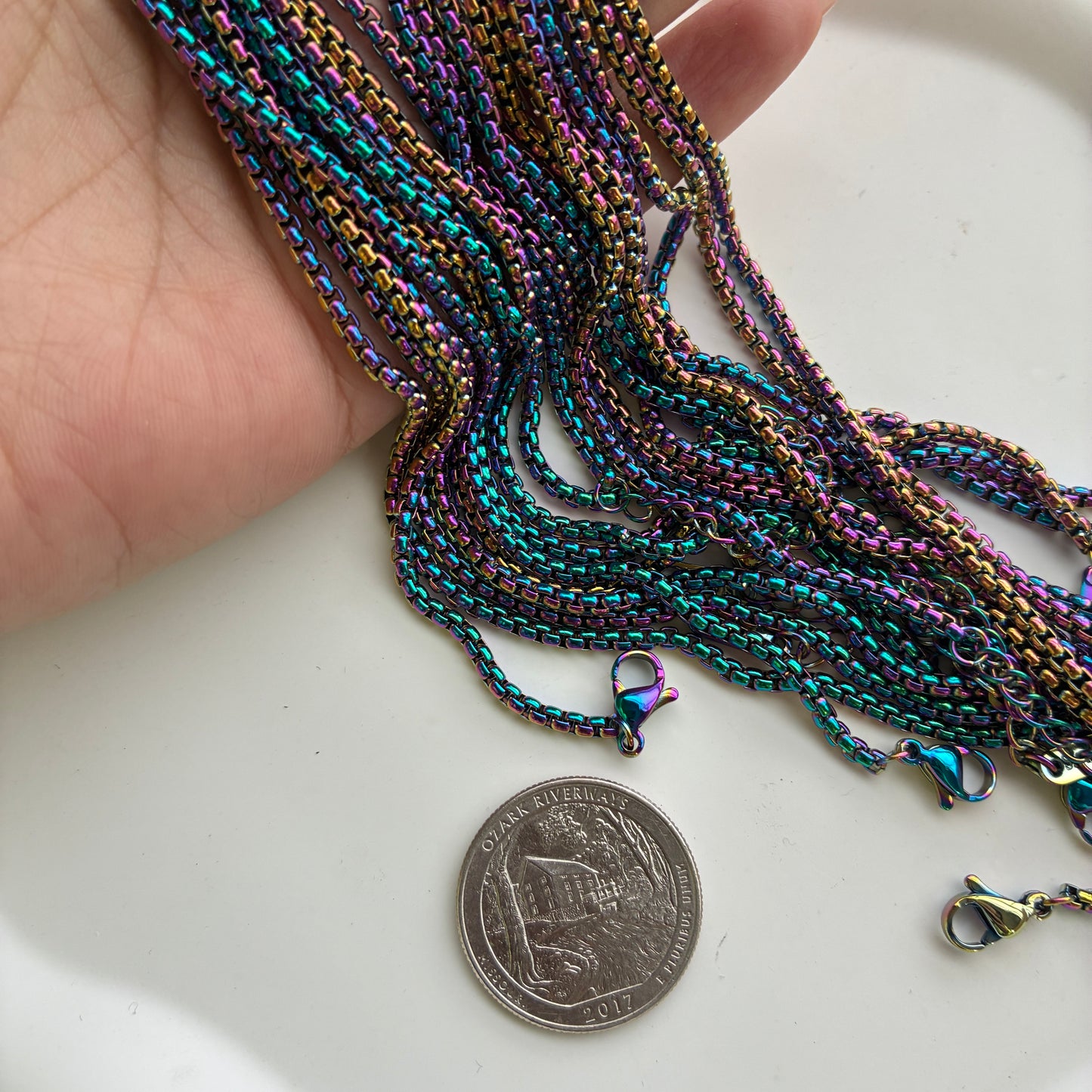 Stainless Steel Chain - 2mm - 16"