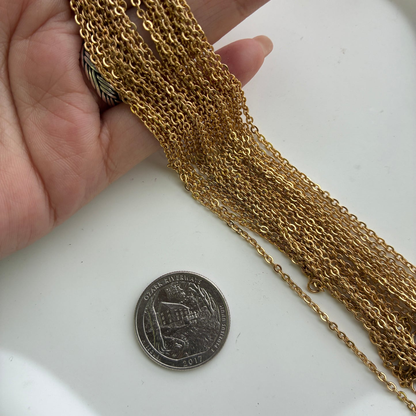 Stainless Steel Chain - 2mm - 16"