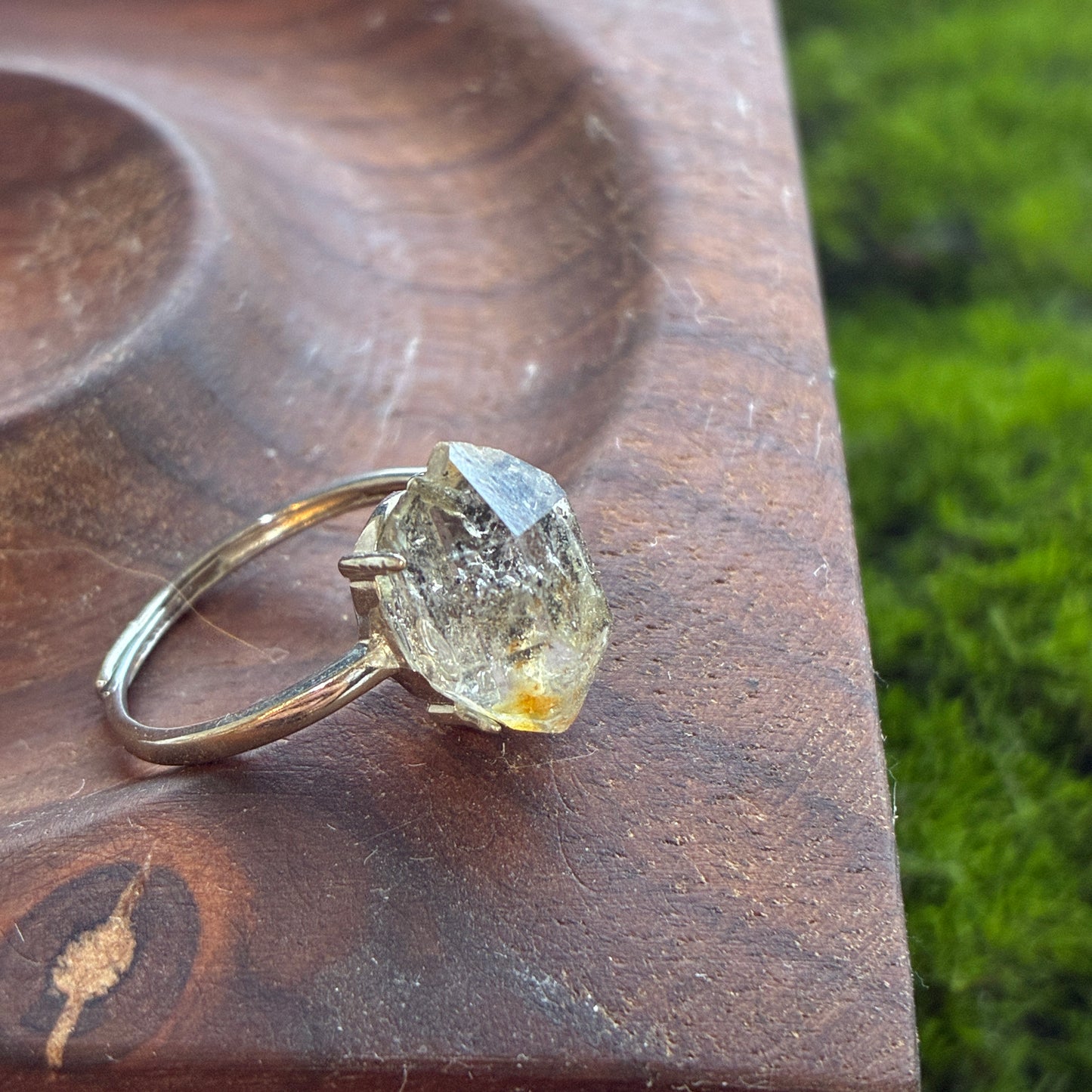 925 Adjustable Ring - Tanzanite - Lapis - Moonstone - Copper Rutile - Garden Quartz - Rainbow Tourmaline - Garnet - Diamond Quartz - Fluorite - Amethyst - Kyanite - Golden Rutile