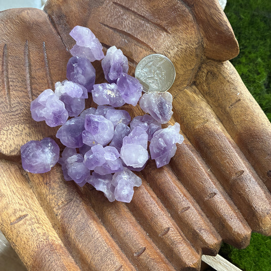 Amethyst - Rough - Wirewrap - No Hole