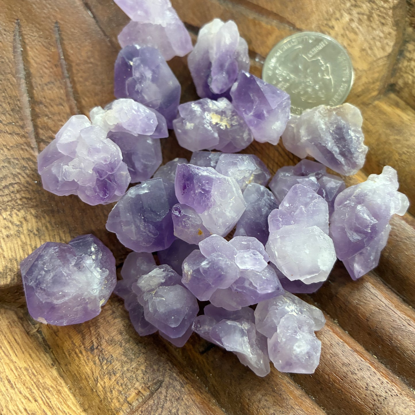 Amethyst - Rough - Wirewrap - No Hole